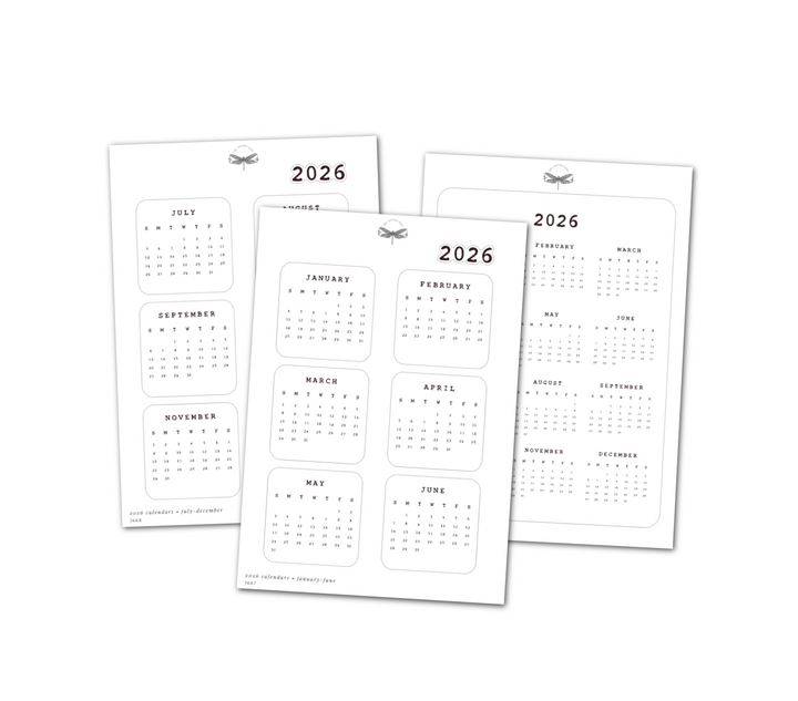 2026 Calendars