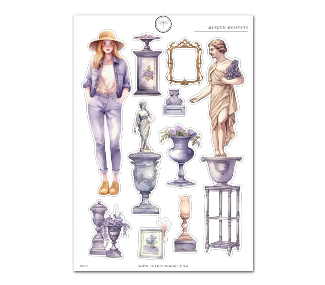 Museum Moments - Daily Journaling Sheet
