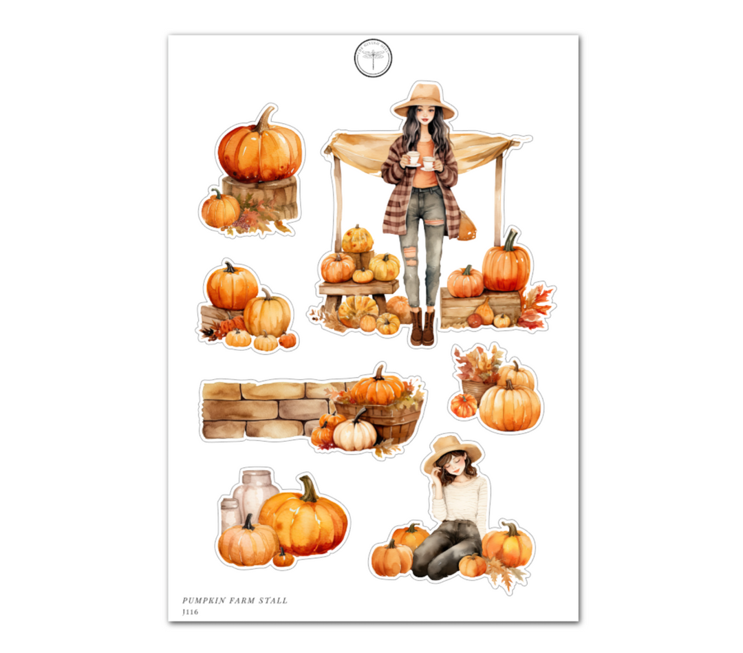 Pumpkin Farm Stall - Daily Journaling Sheet