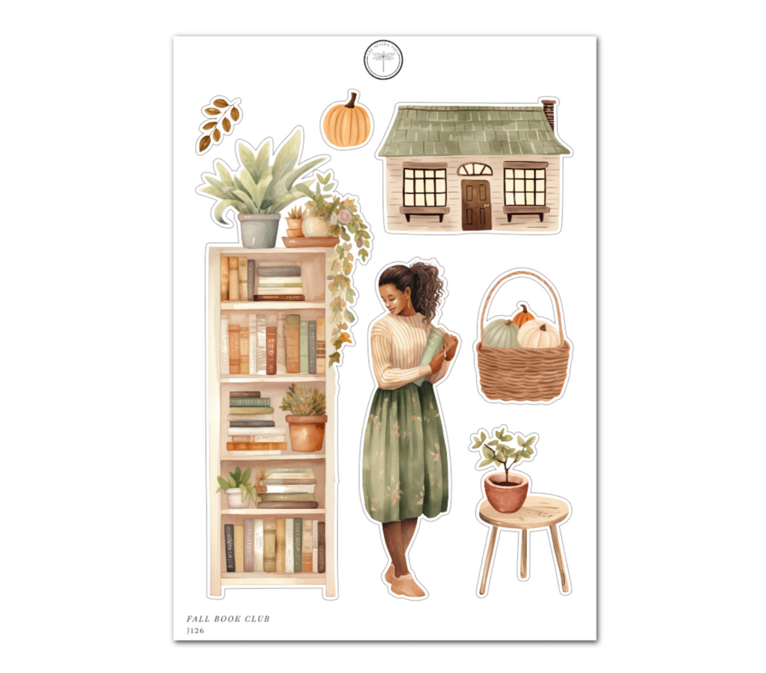 Fall Book Club - Daily Journaling Sheet
