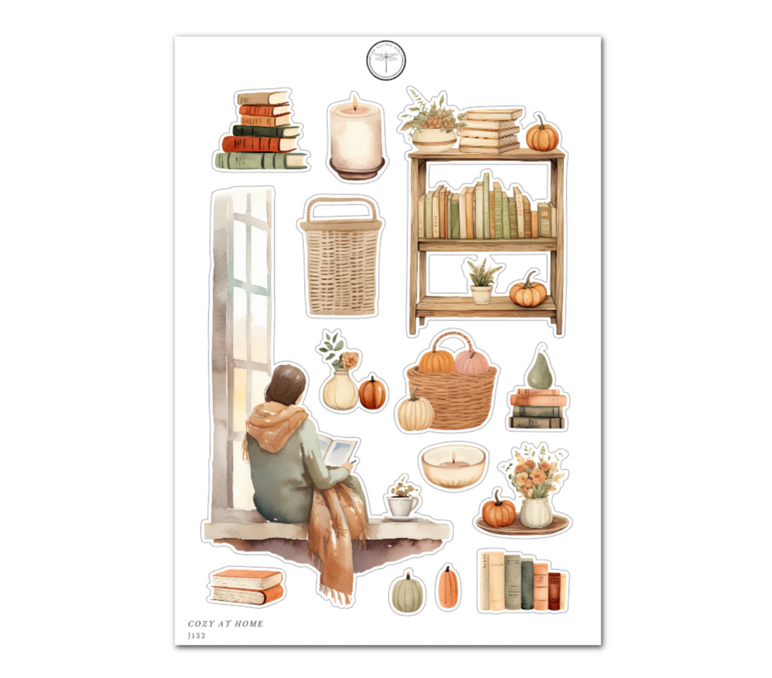 Cozy at Home - Daily Journaling Sheet