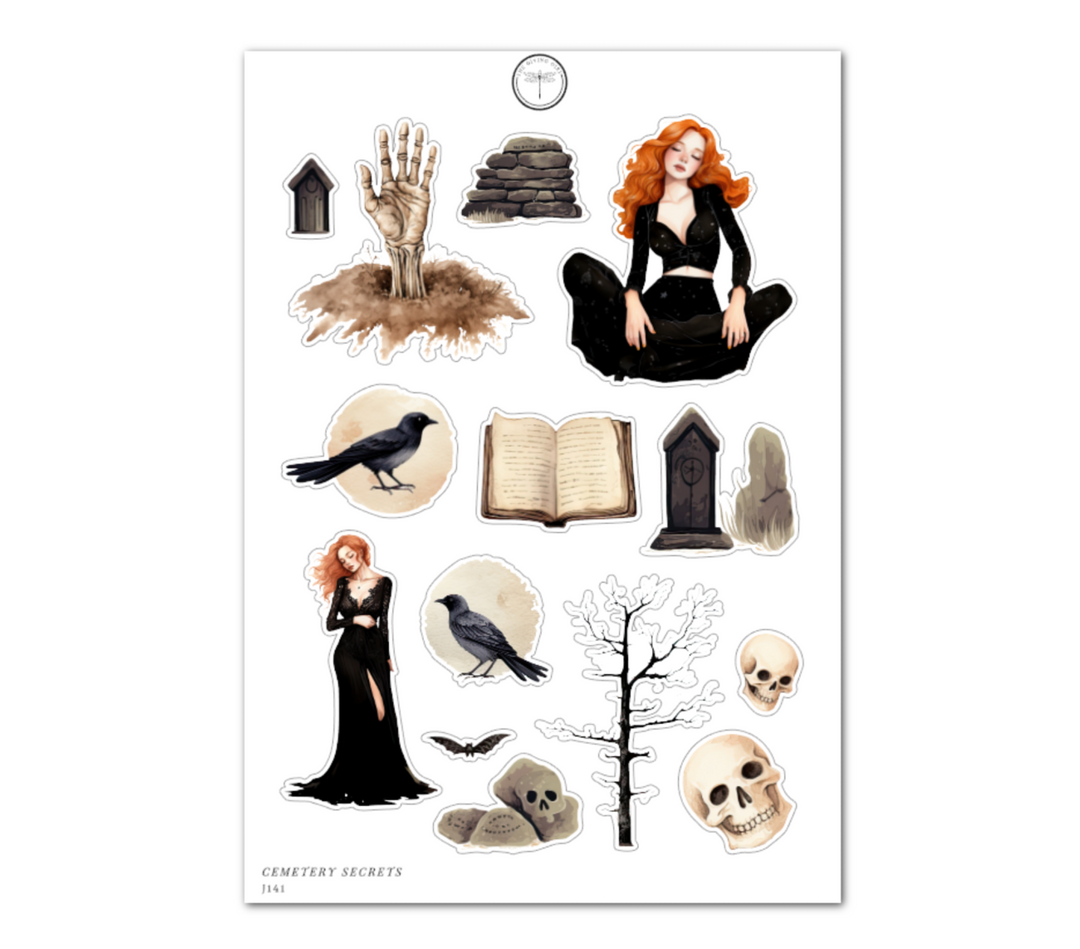 Cemetery Secrets - Daily Journaling Sheet