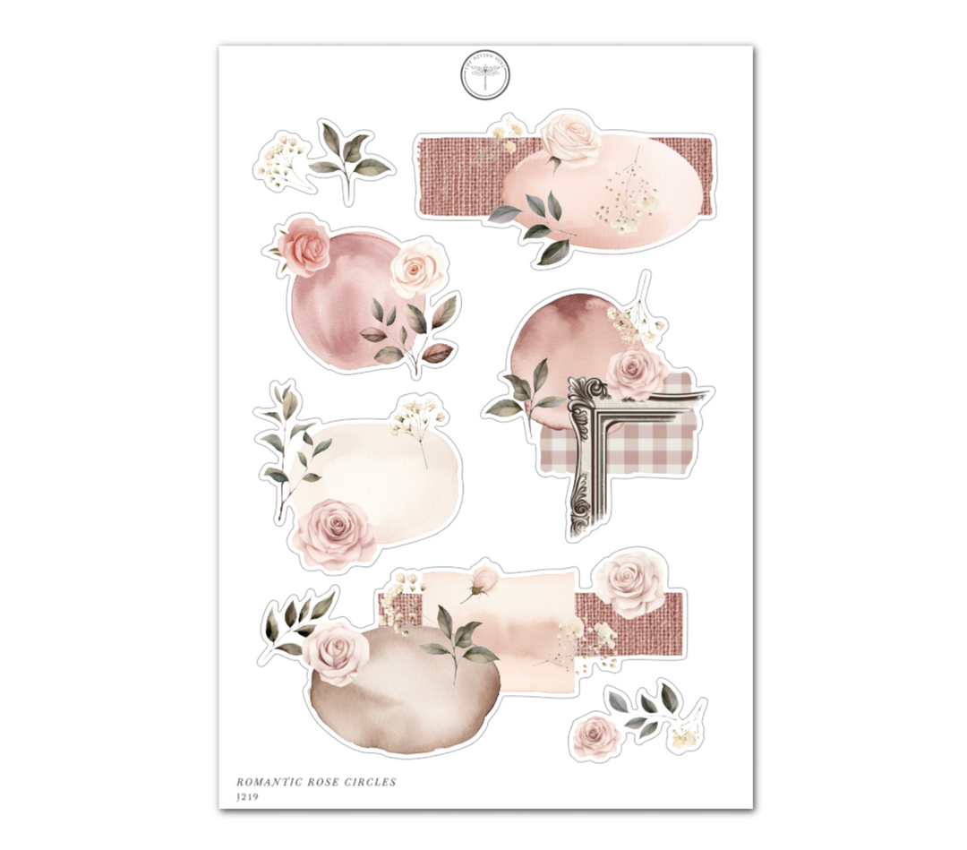 Romantic Rose Circles