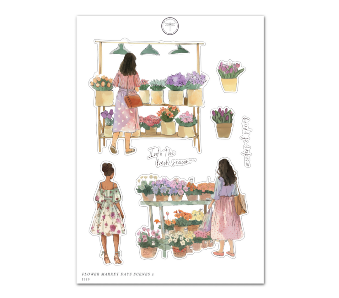 Flower Market Days Scenes 2