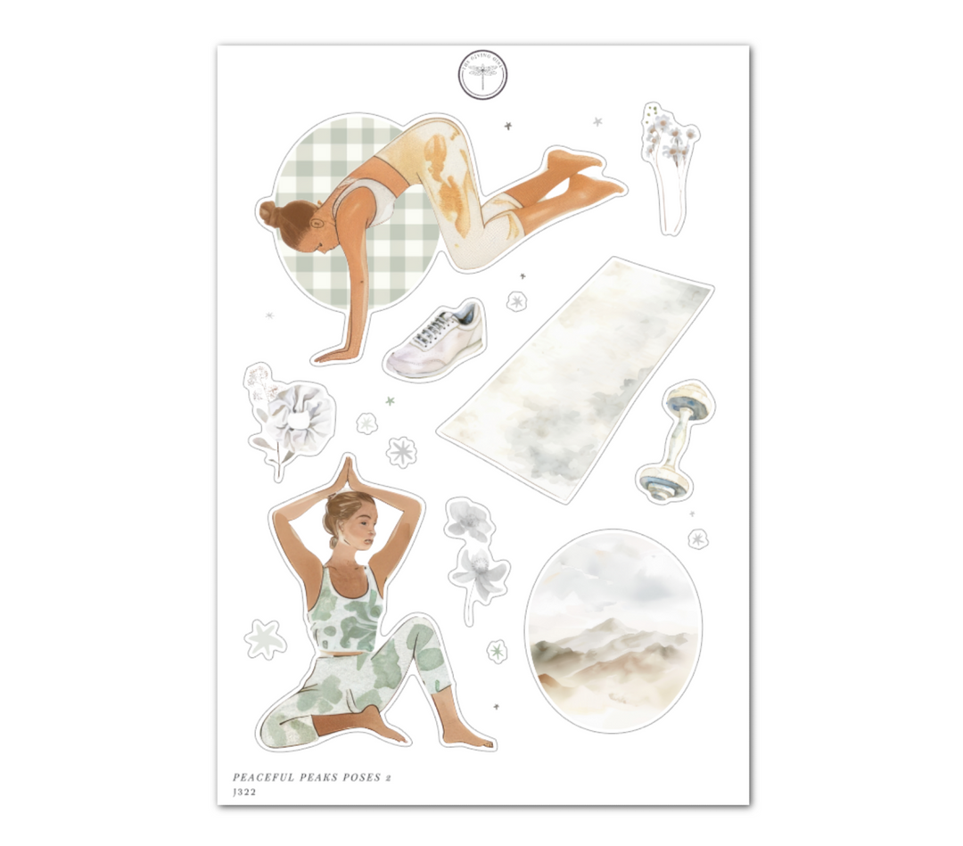 Peaceful Peaks Poses 2