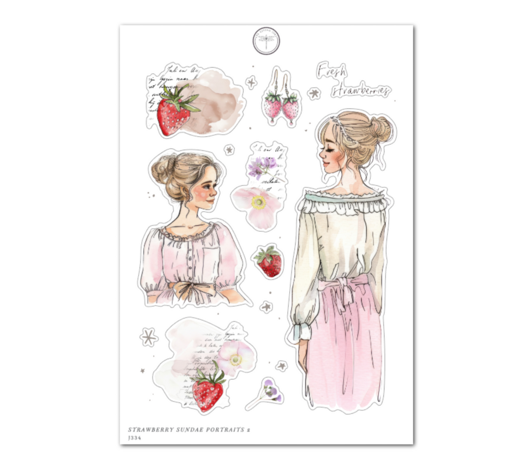 Strawberry Sundae Portraits 2