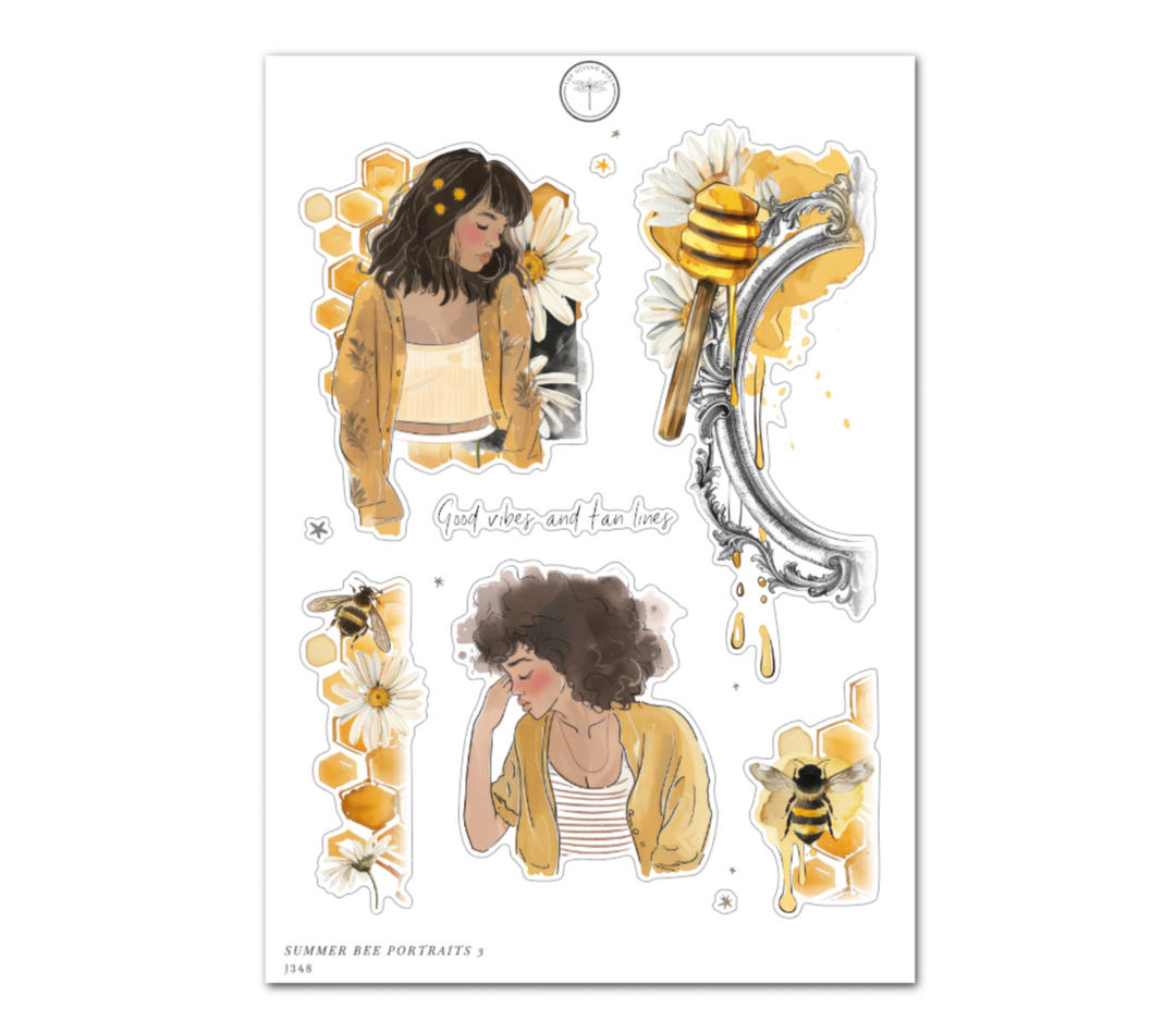 Summer Bee Portraits 3