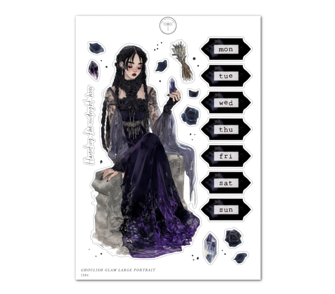 Ghoulish Glam Large Portrait