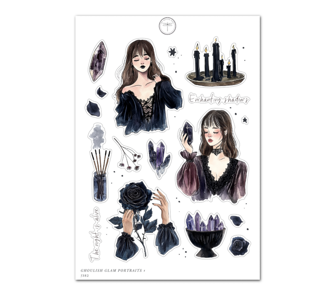 Ghoulish Glam Portraits 1