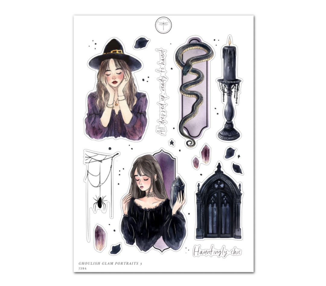 Ghoulish Glam Portraits 3