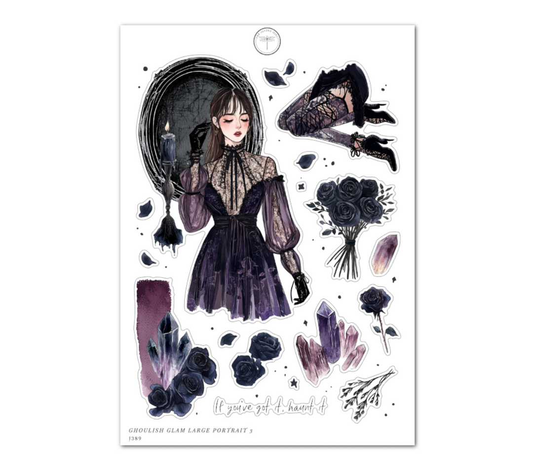 Ghoulish Glam Large Portrait 3