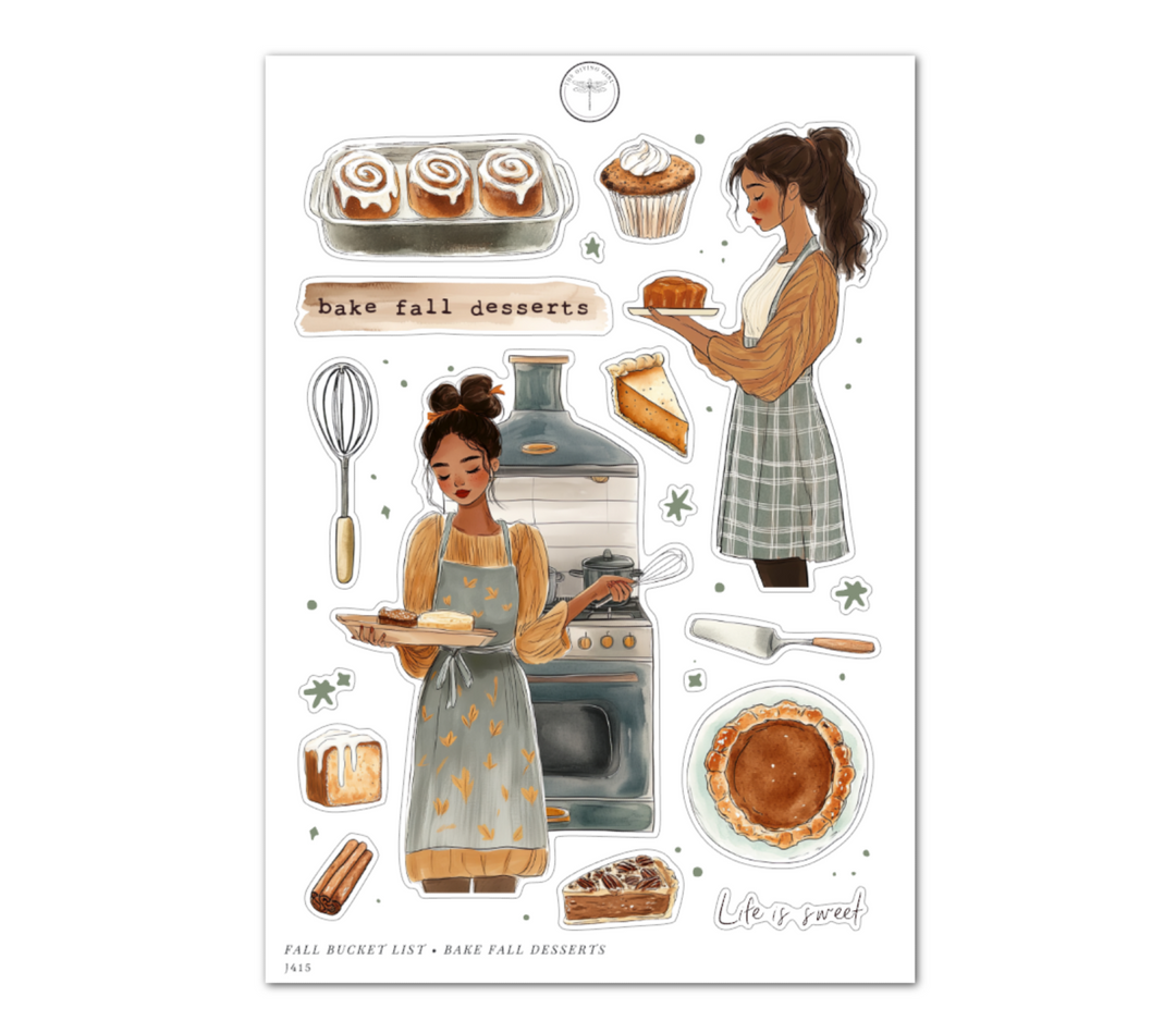 Fall Bucket List • Bake Fall Desserts