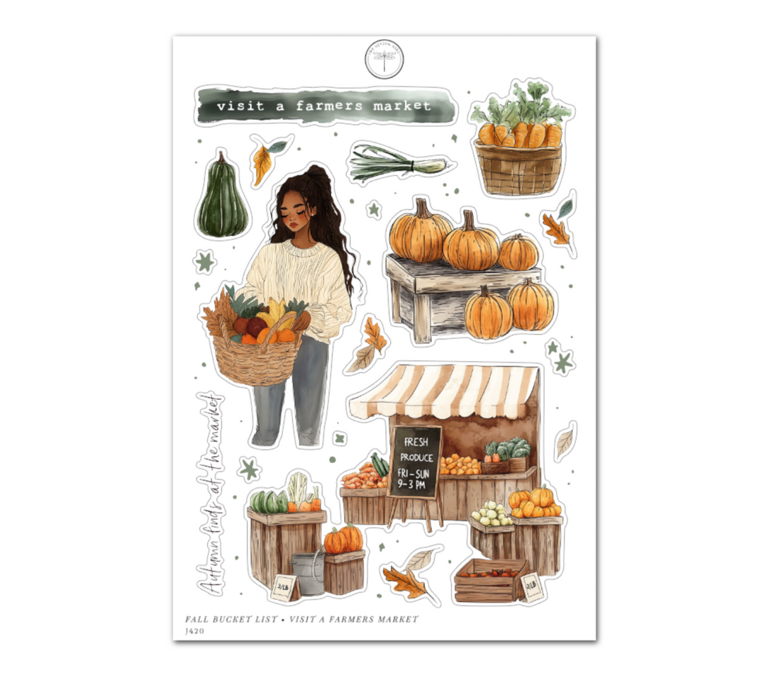 Fall Bucket List • Visit a Farmers Market