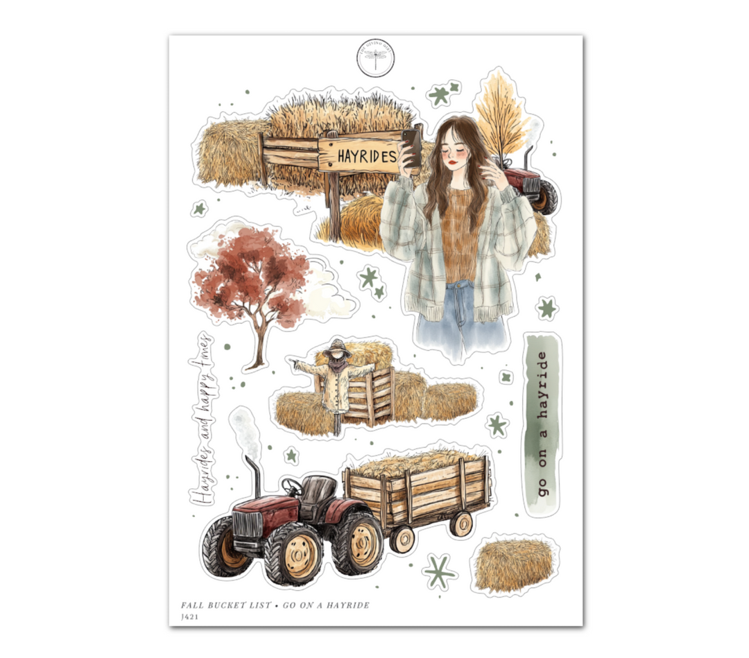 Fall Bucket List • Go on a Hayride