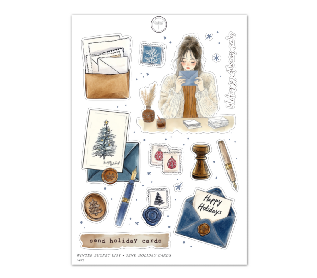 Winter Bucket List • Send Holiday Cards