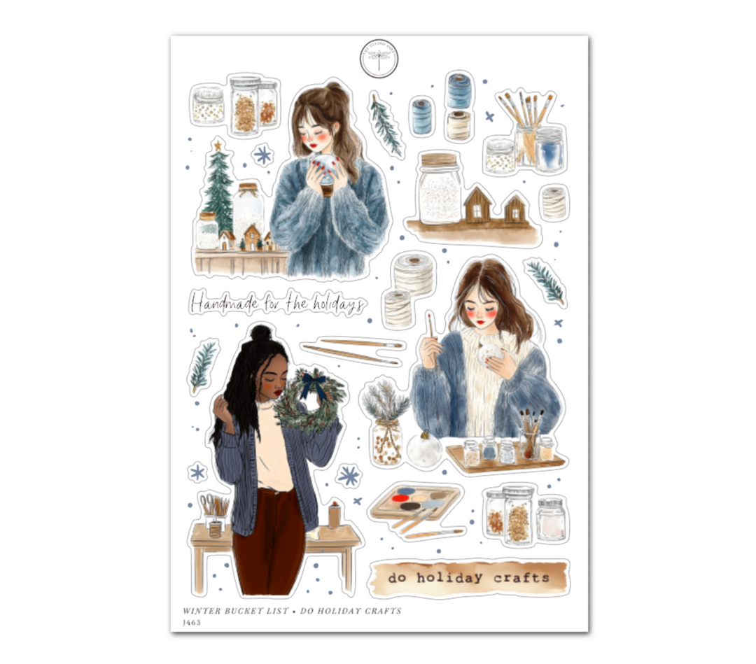 Winter Bucket List • Do Holiday Crafts