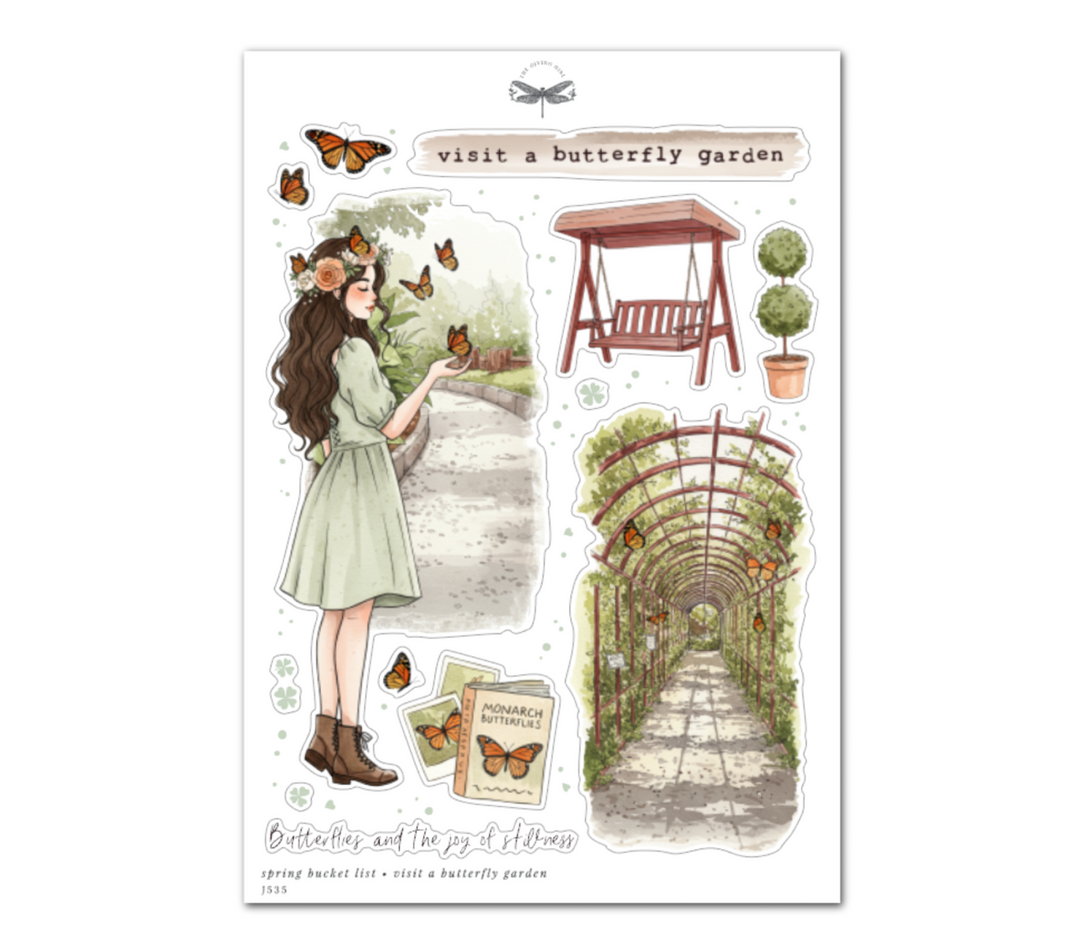 Spring Bucket List • Visit a Butterfly Garden