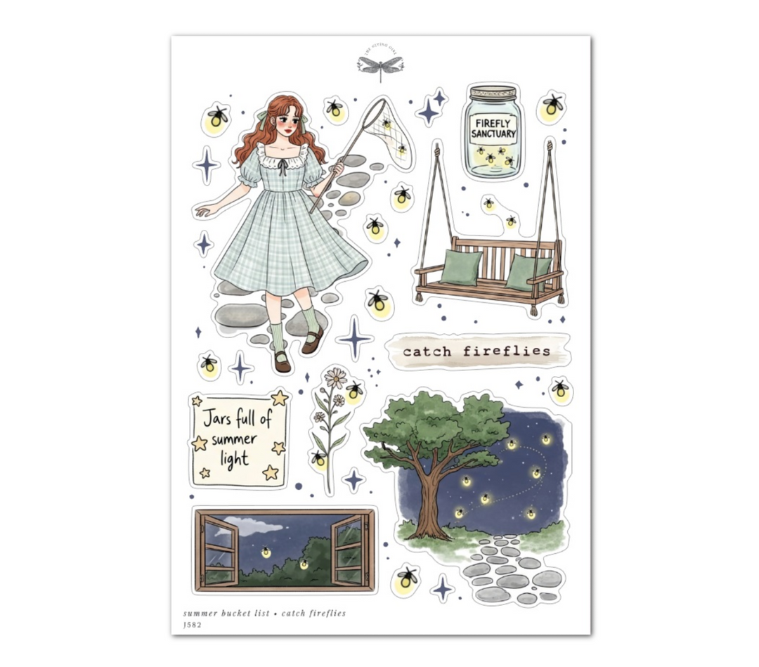 Summer Bucket List • Catch Fireflies