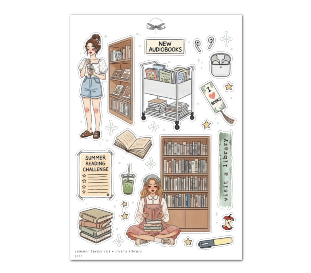 Summer Bucket List • Visit a Library