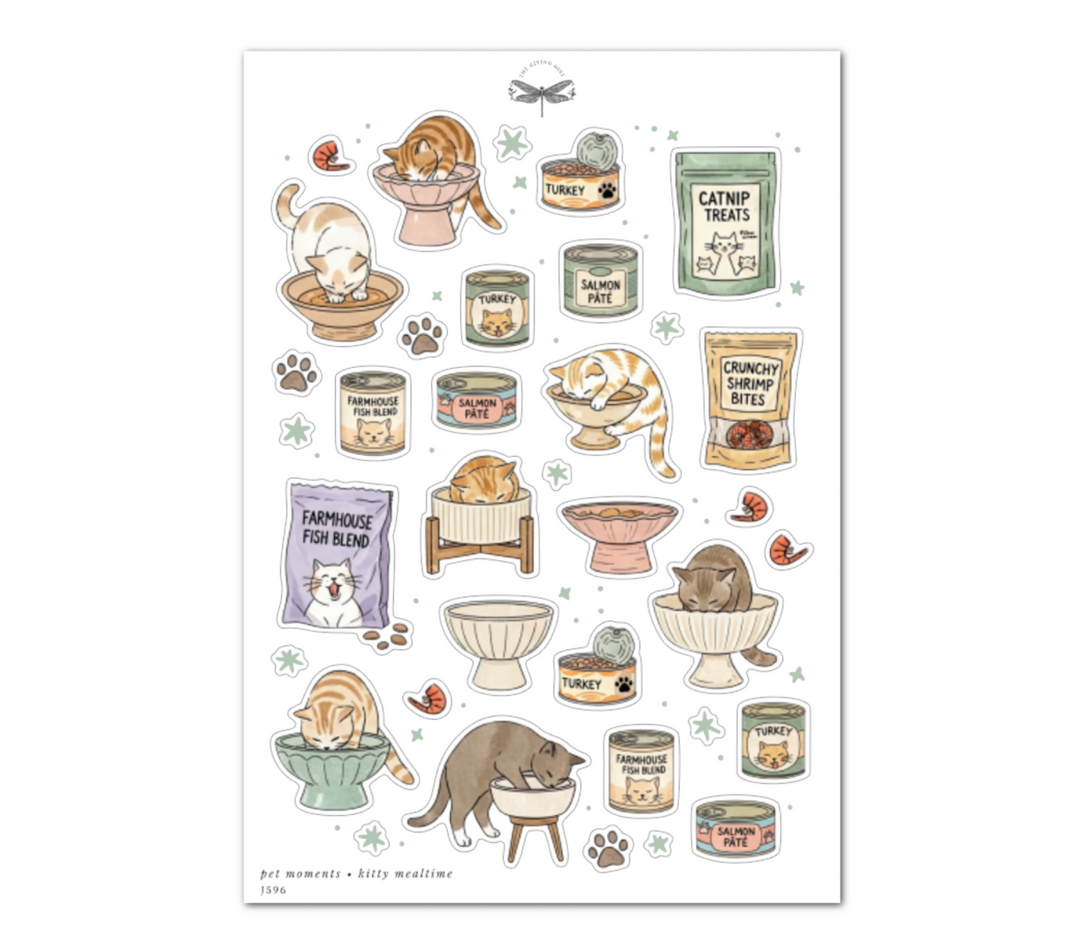 Pet Moments • Kitty Mealtime
