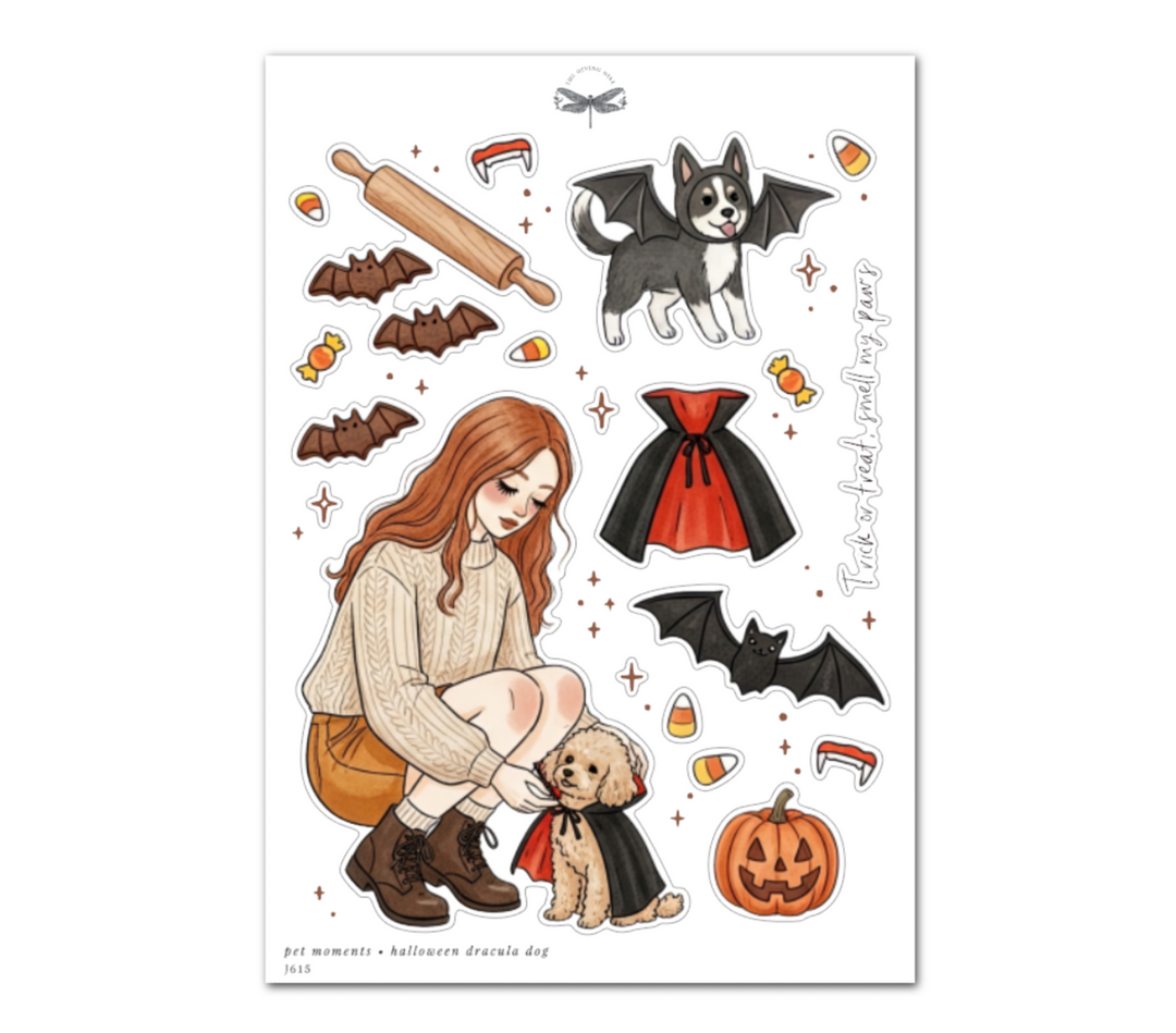 Pet Moments • Halloween Dracula Dog