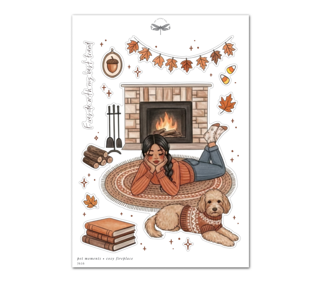 Pet Moments • Cozy Fireplace