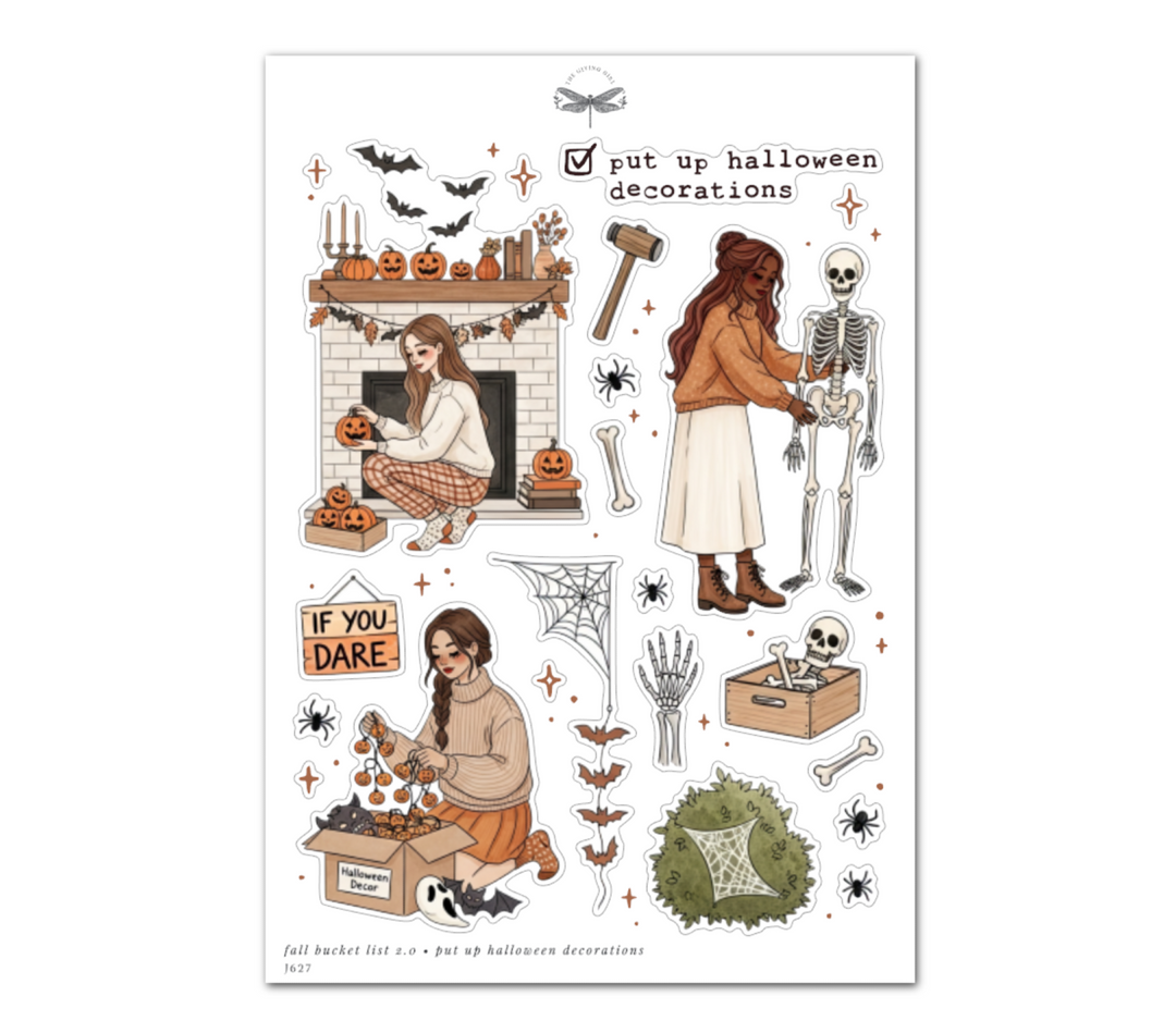 Fall Bucket List 2.0 • Put up Halloween Decorations