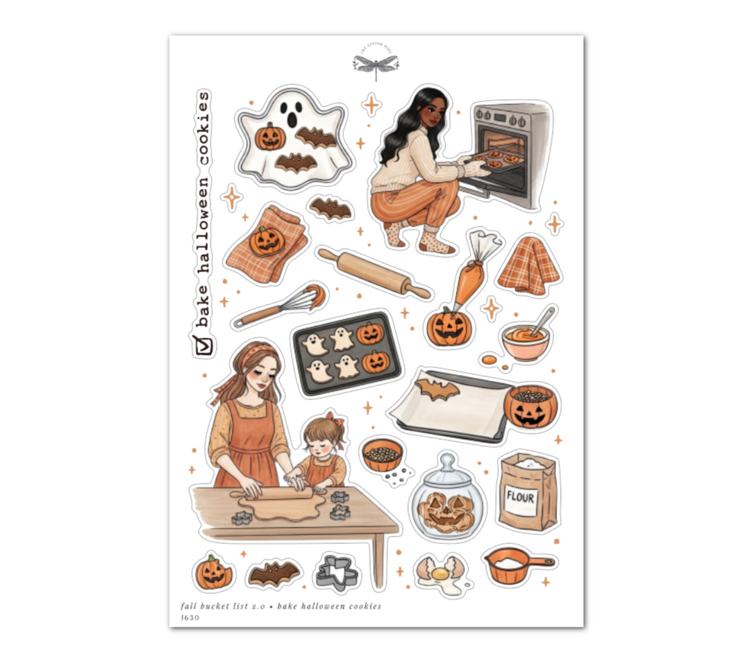 Fall Bucket List 2.0 • Bake Halloween Cookies