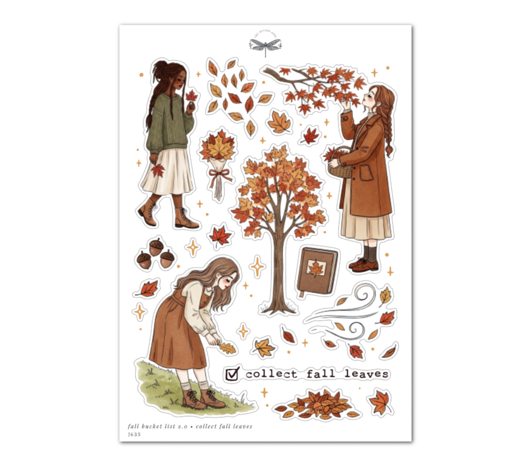 Fall Bucket List 2.0 • Collect Fall Leaves