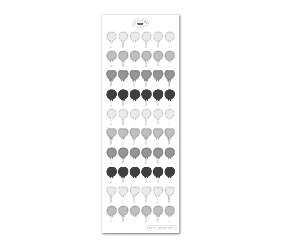 Balloons 2 - Ephemera Stickers