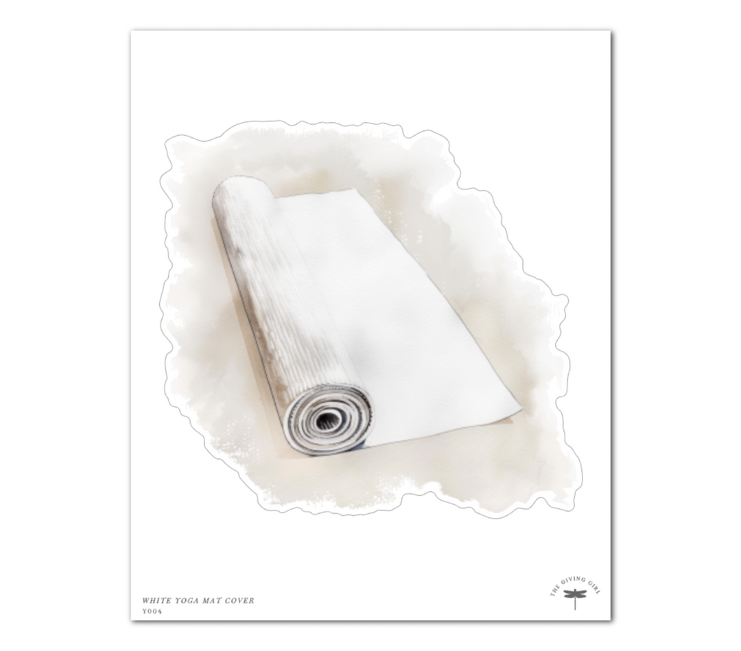 White Yoga Mat