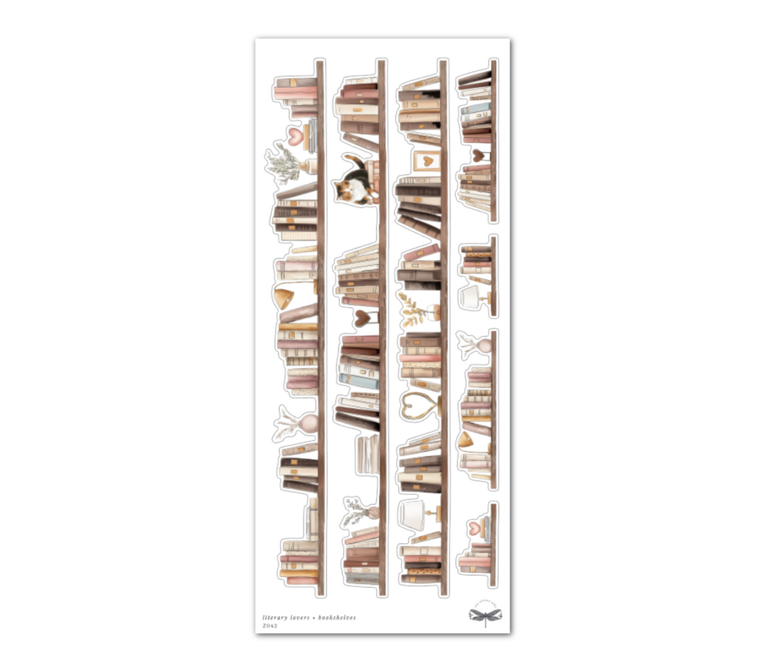 Literary Lovers • Bookshelves