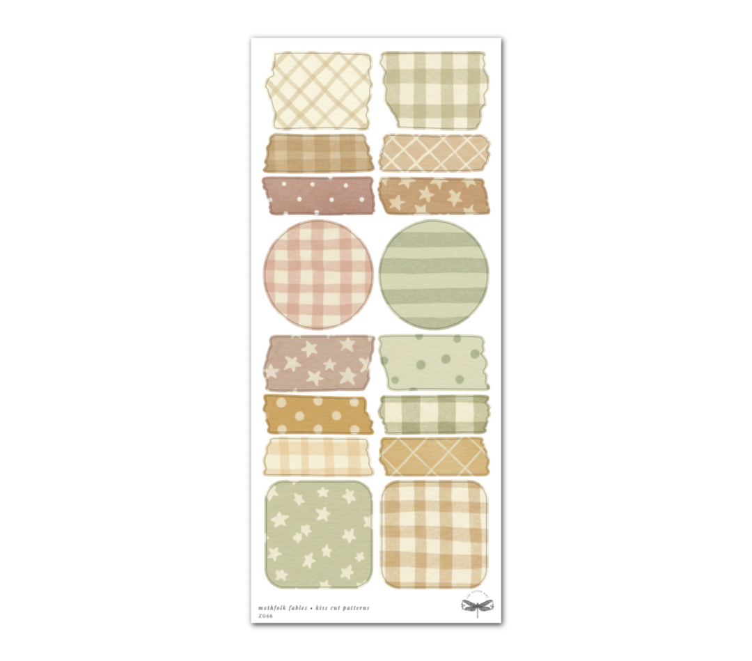 Mothfolk Fables • Kiss Cut Patterns