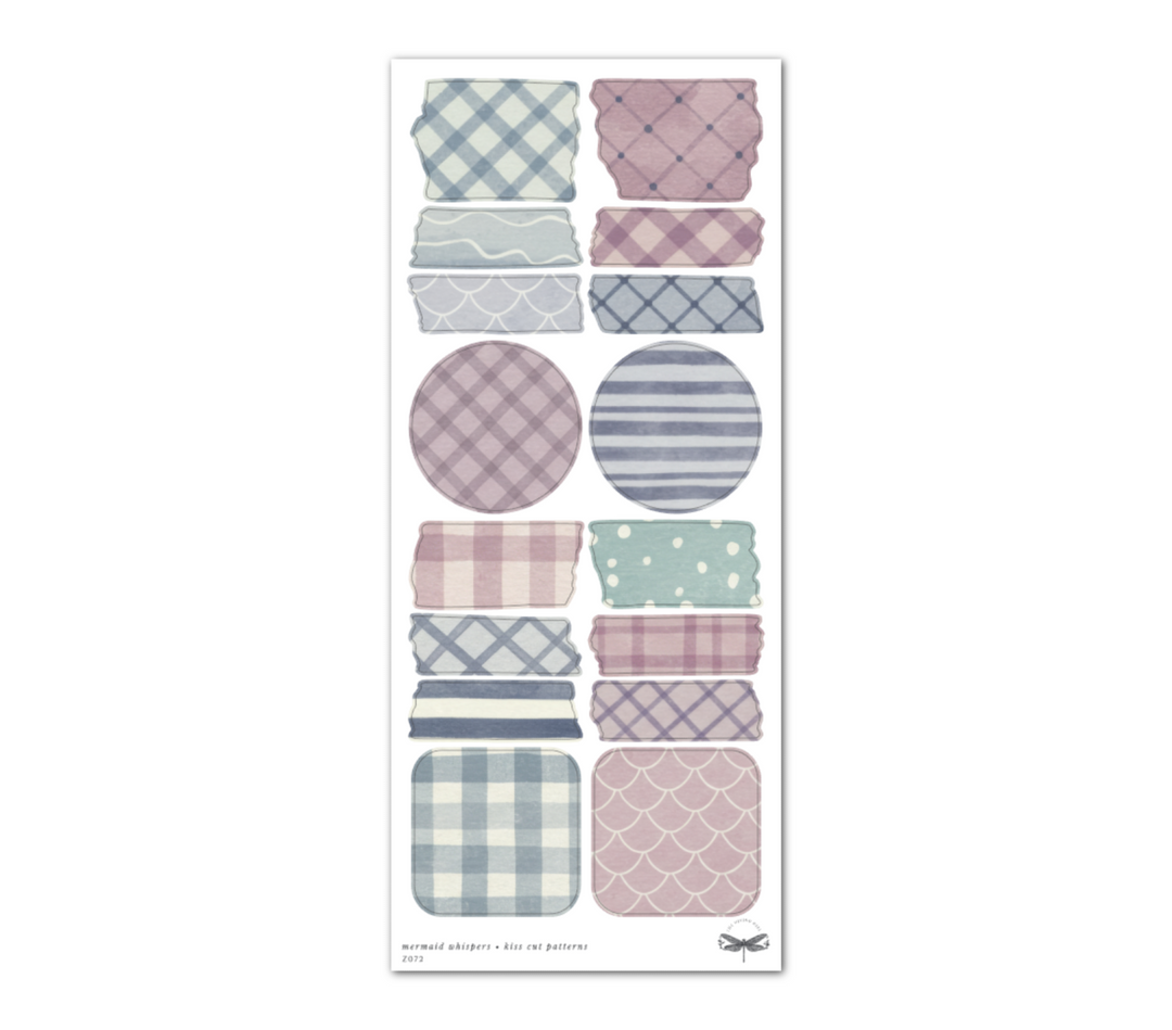 Mermaid Whispers • Kiss Cut Patterns