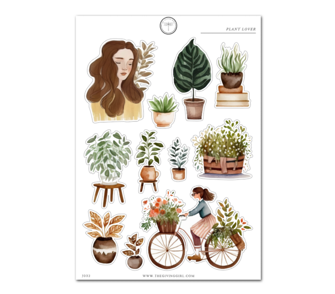 Plant Lover - Daily Journaling Sheet