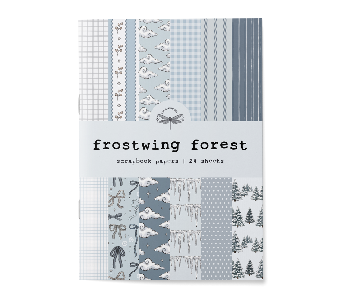 Frostwing Forest • Scrapbook Paper Booklet