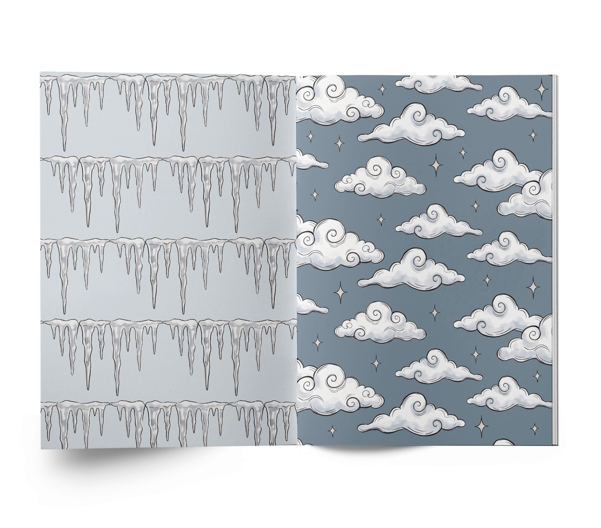 Frostwing Forest • Scrapbook Paper Booklet