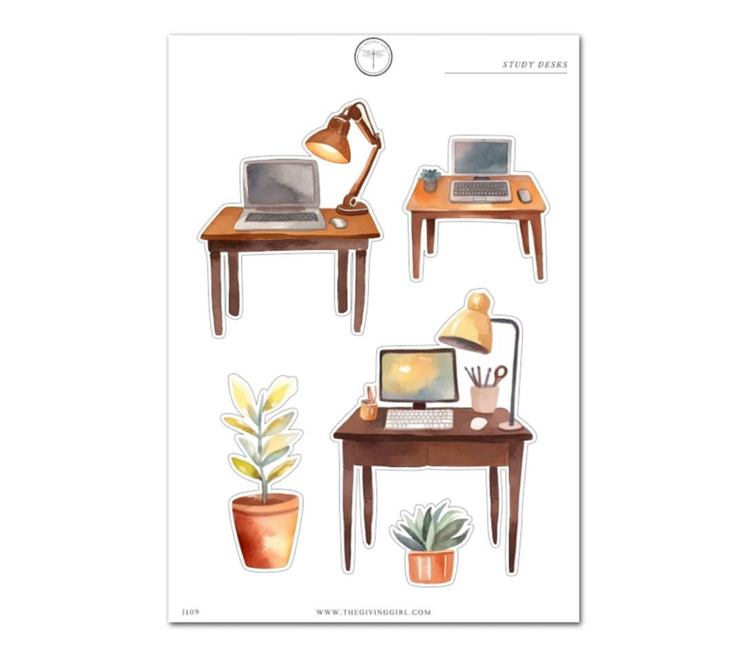 Study Desks - Daily Journaling Sheet