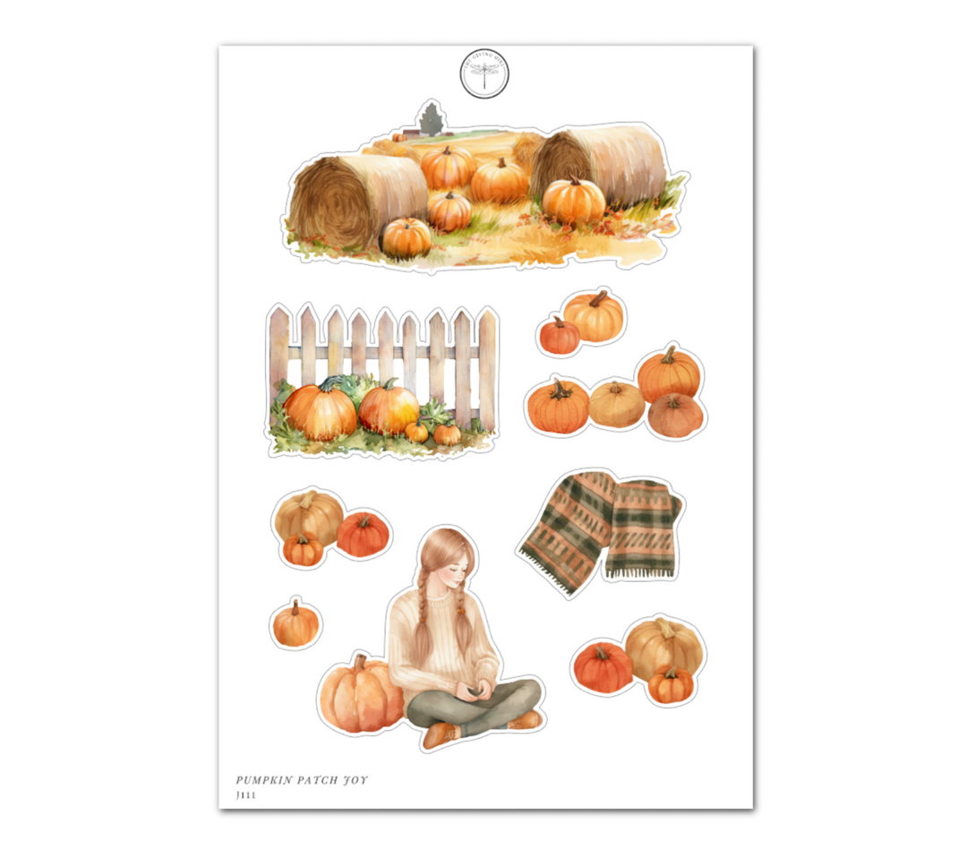 Pumpkin Patch Joy - Daily Journaling Sheet