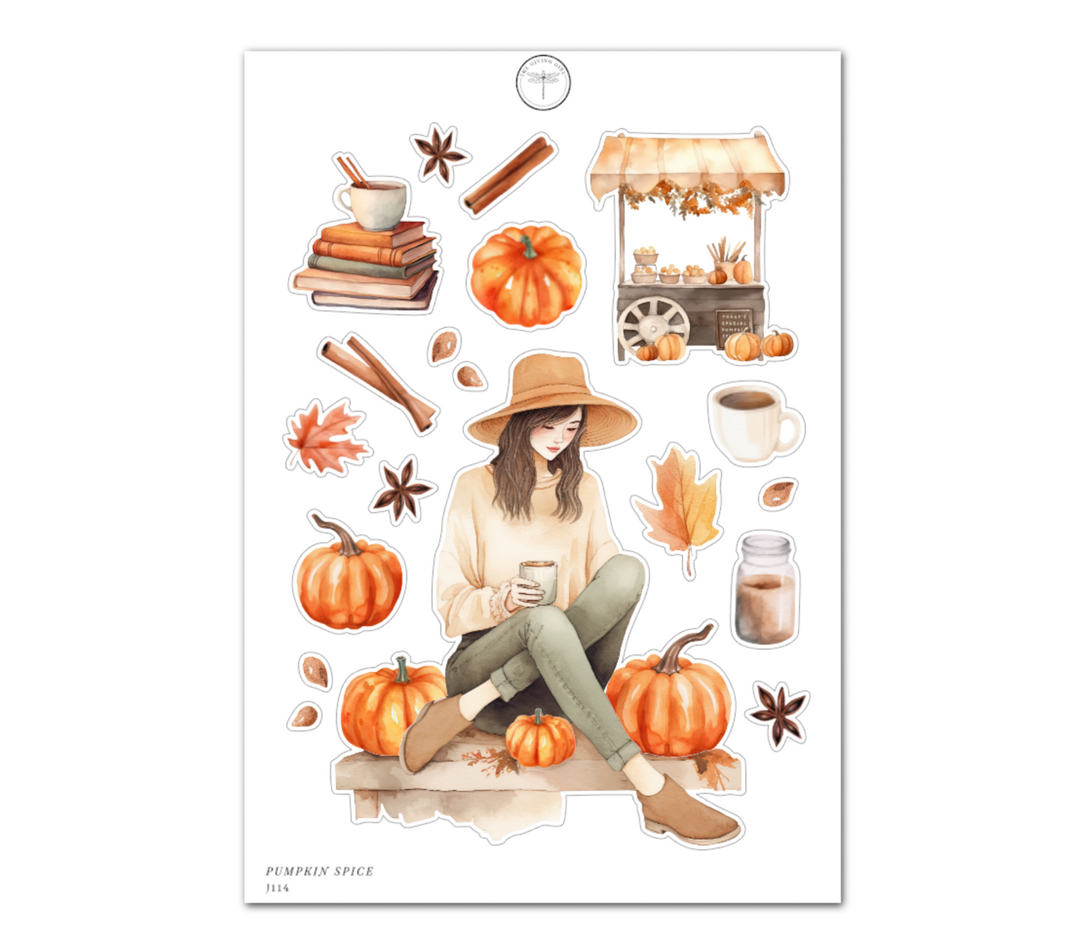 Pumpkin Spice - Daily Journaling Sheet