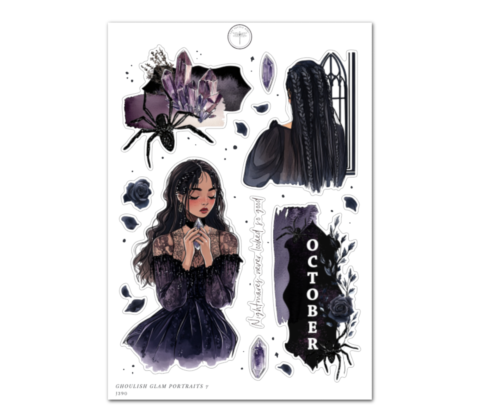 Ghoulish Glam Portraits 7