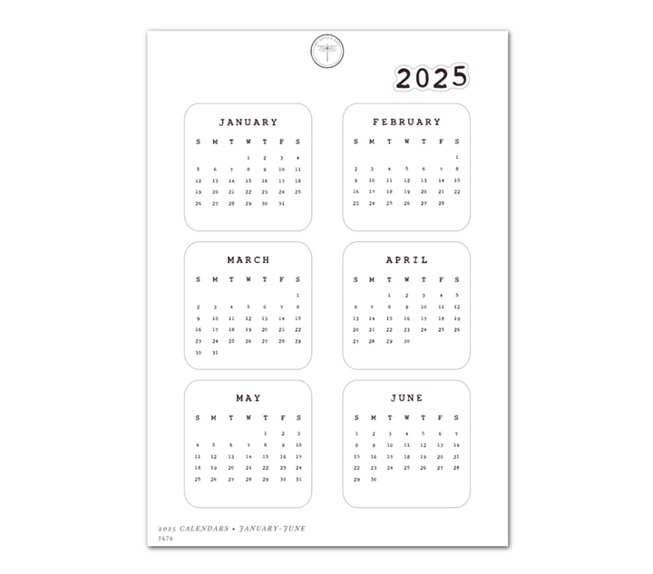 2025 Calendars