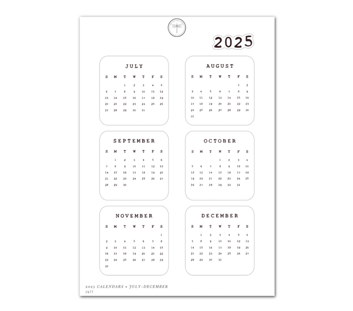 2025 Calendars