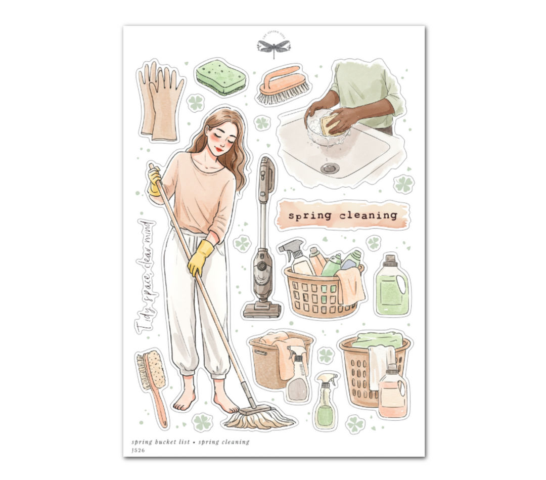 Spring Bucket List • Spring Cleaning