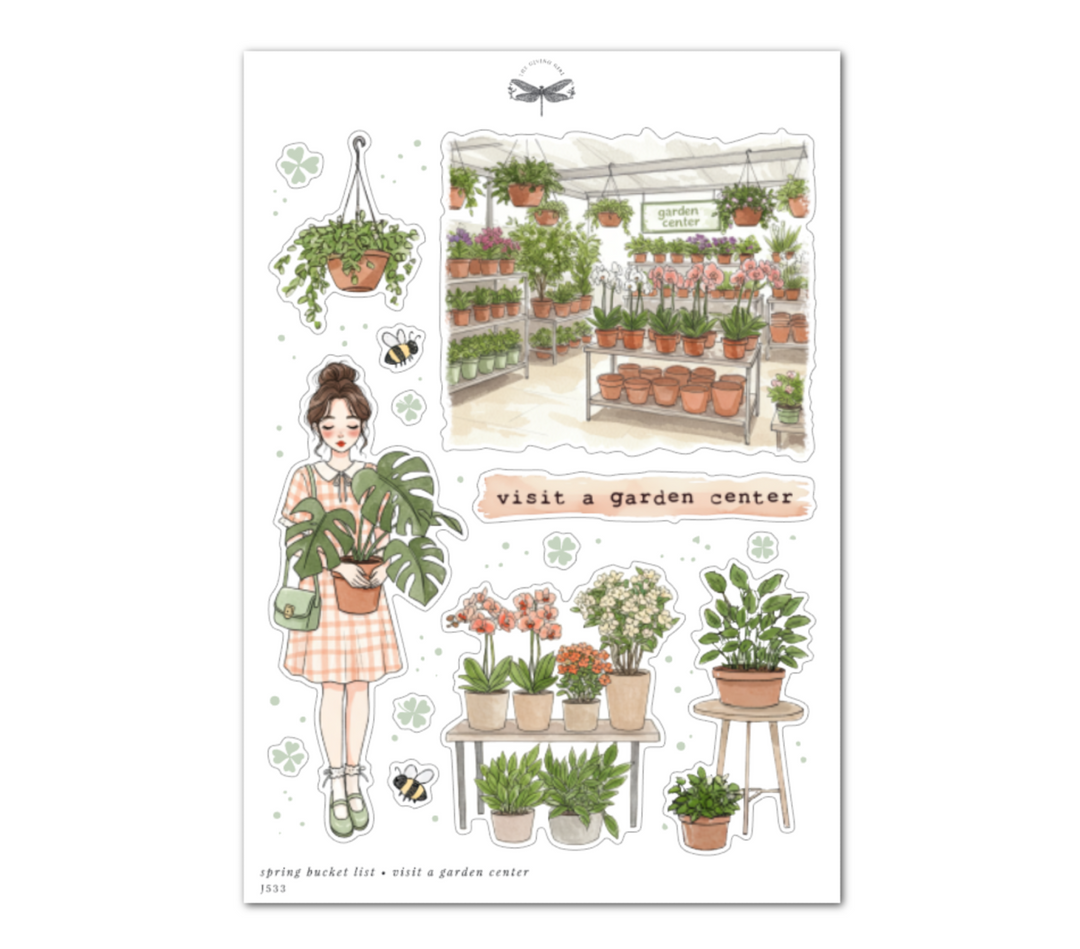 Spring Bucket List • Visit a Garden Center