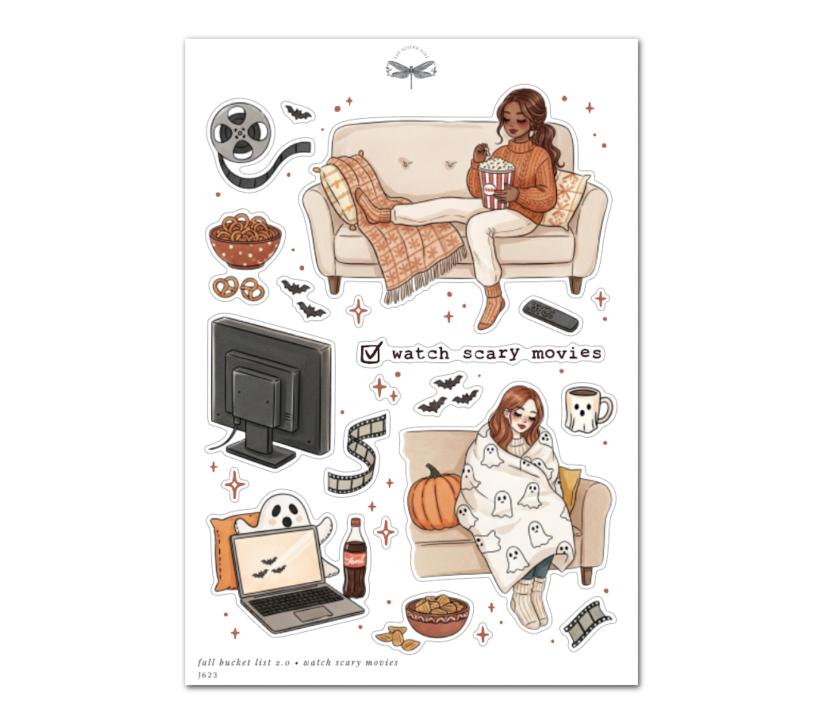 Fall Bucket List 2.0 • Watch Scary Movies