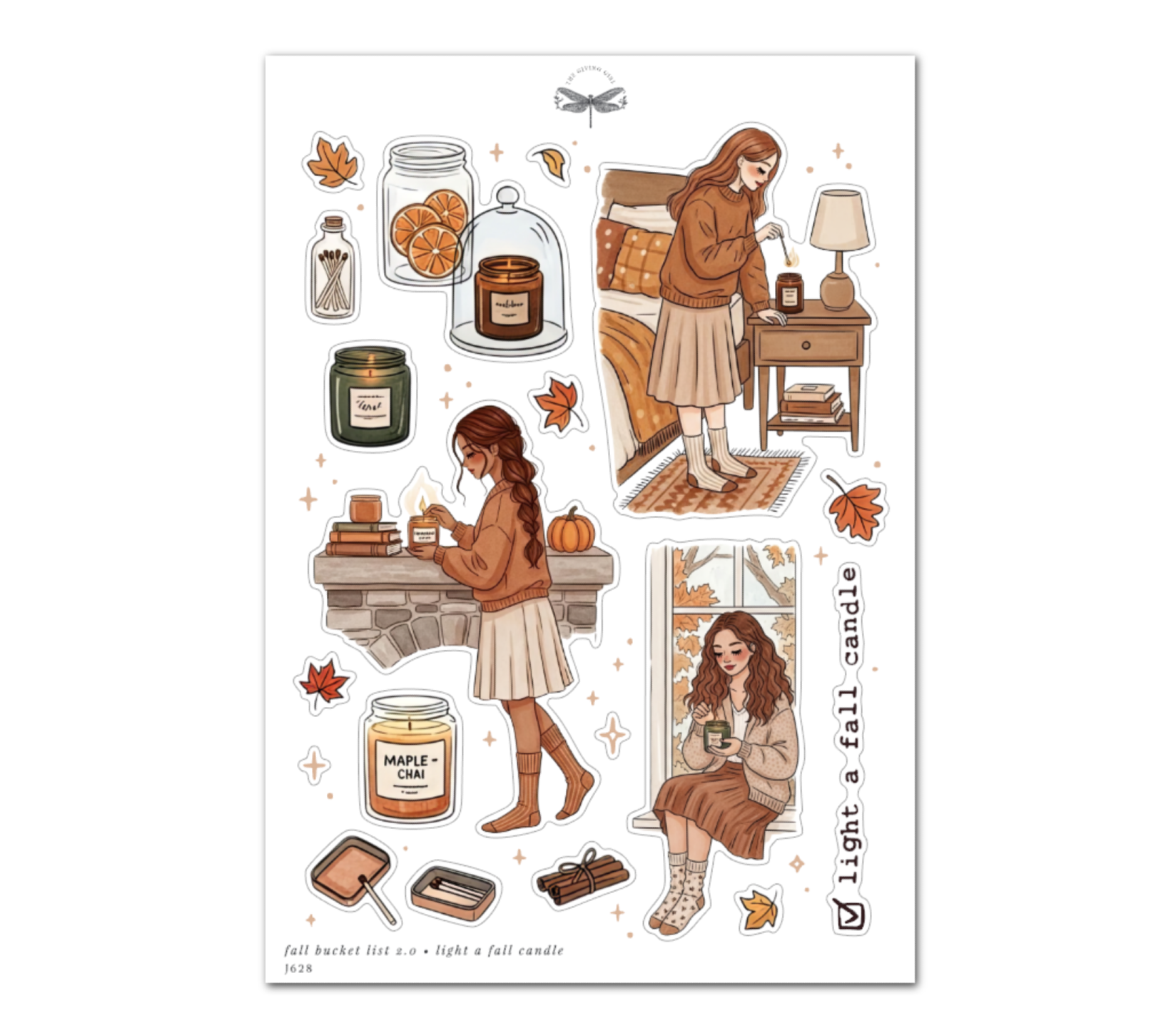 Fall Bucket List 2.0 • Light a Fall Candle