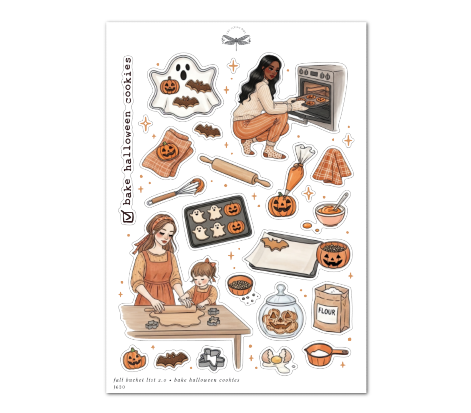Fall Bucket List 2.0 • Bake Halloween Cookies