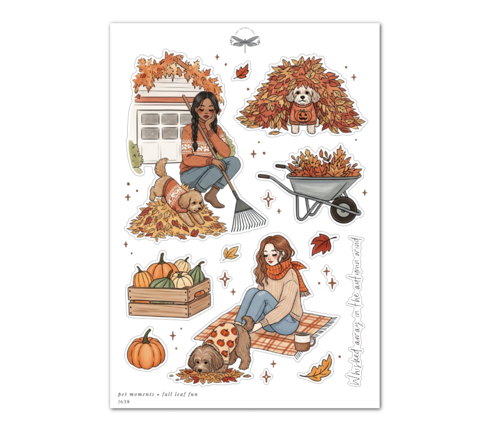 Pet Moments • Fall Leaf Fun