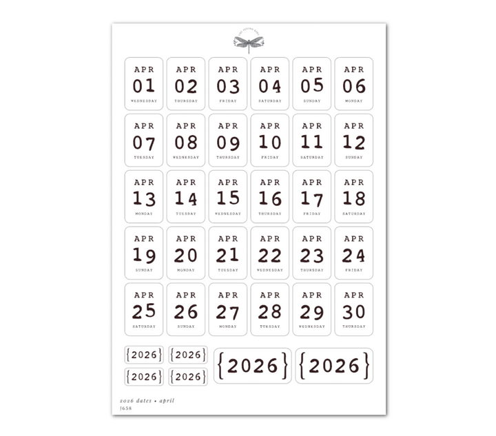 2026 Dates
